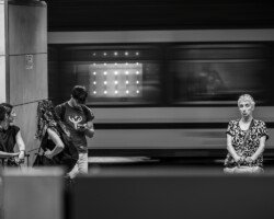 Waiting at Porta Susa