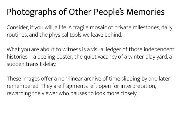 Photos of other people's memories