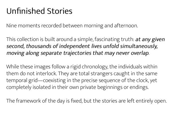 Unfinished Stories